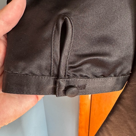 Loeffler Randall 100% silk black dresss lace collar decoration size 4 - Picture 5 of 13